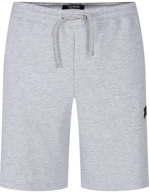Clearance Bigdude Utility Fleece Shorts Grey Shorts